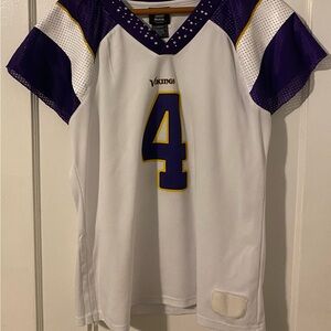 Minnesota Vikings Brett Favre Women’s Large Jersey